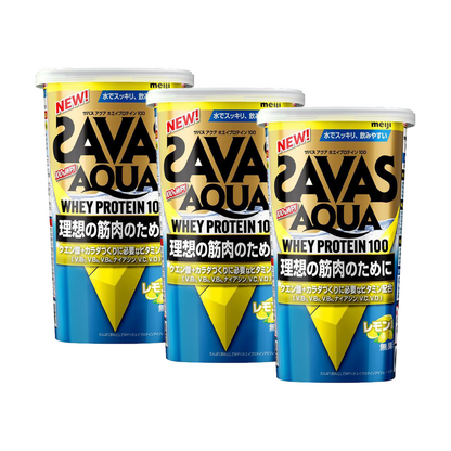 ザバスアクアホエイプロテイン100 レモン風味 280g×3個セット(840g)